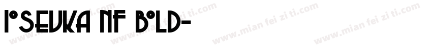 Iosevka NF Bold字体转换